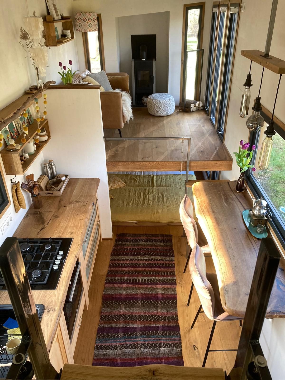 Blick in ein Tiny House